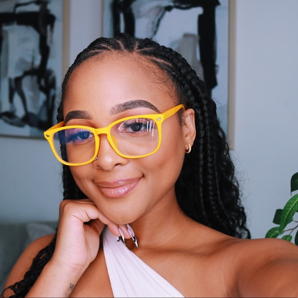 Yellow computer glasses - Picture 3 of 3